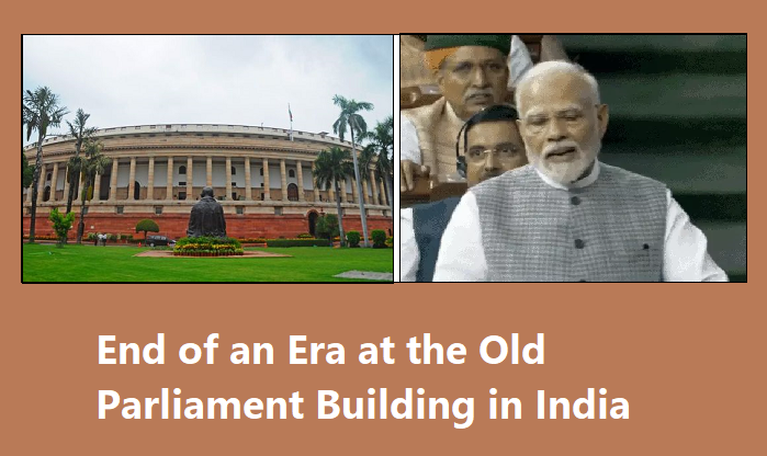 End of an Era at the Old Parliament Building in India