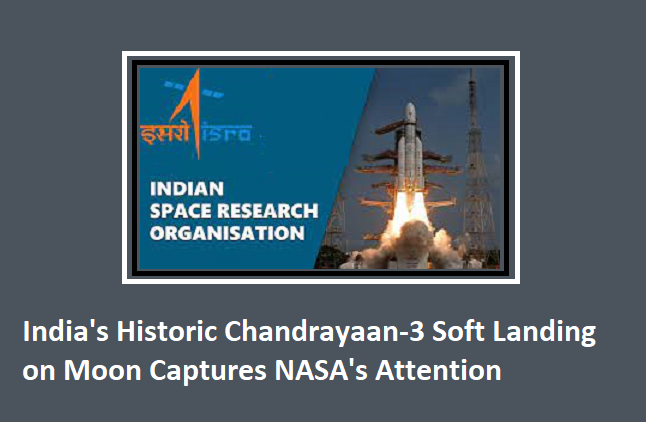 NASA interested in space technology of ISRO.