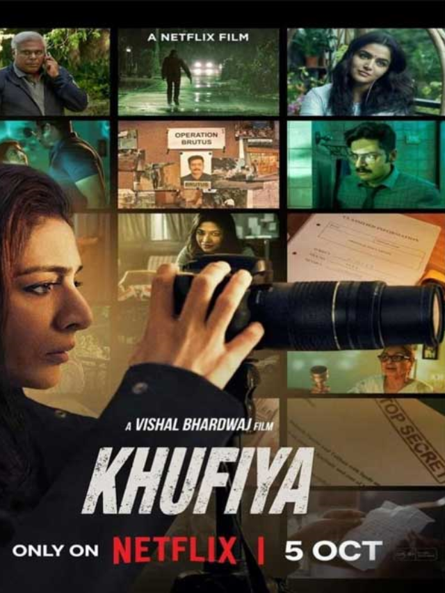 Khufiya: A Netflix spy thriller that redefines the espionage genre.