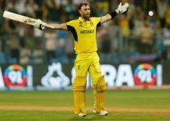 Glenn Maxwell double century.