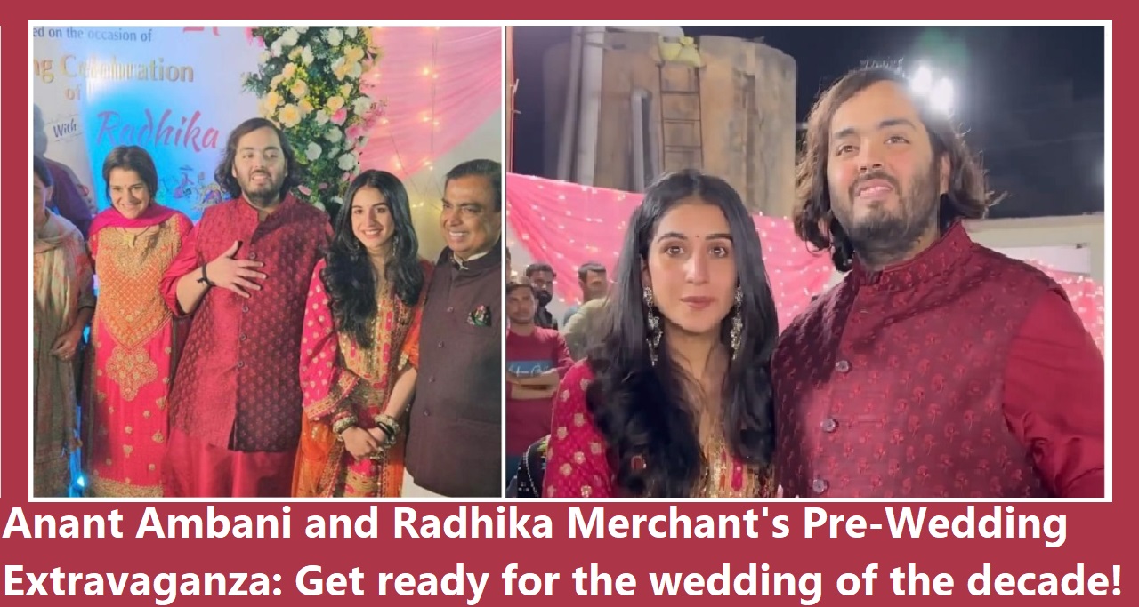 Anant Ambani and Radhika Merchant's Pre-Wedding Extravaganza