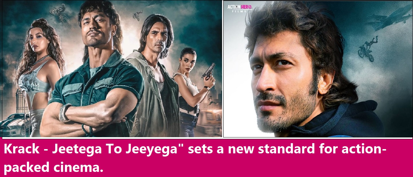 Krack - Jeetega To Jeeyega" sets a new standard for action-packed cinema.