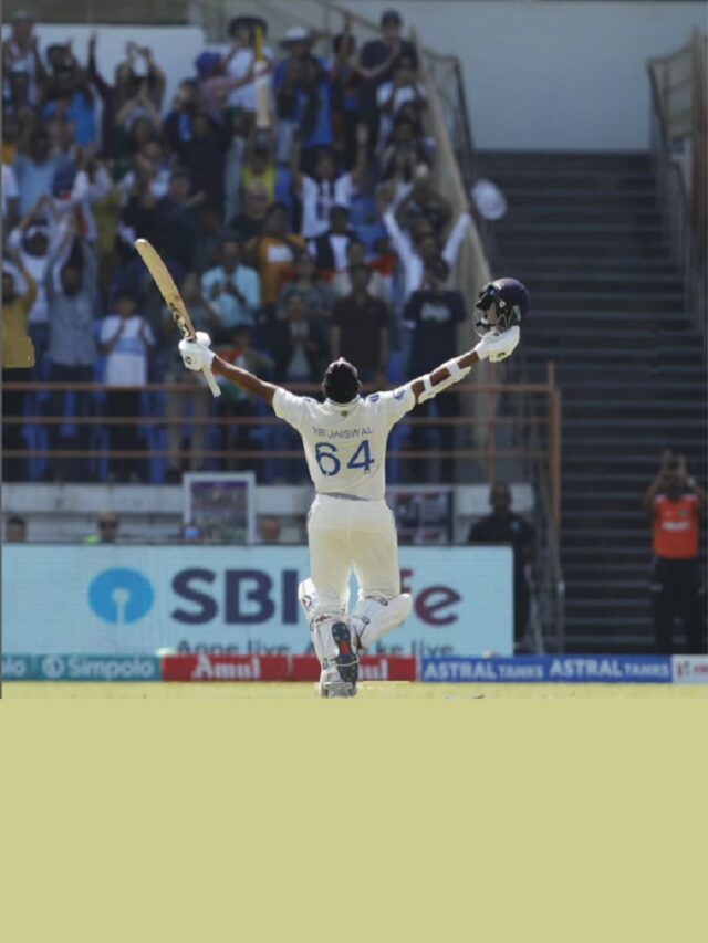 Indian batsman Yashasvi Jaiswal jumps 14 spots, showcasing his rising talent on the global stage.