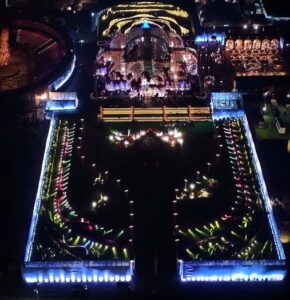 Anant Ambani's lavish pre-wedding celebrations mesmerize guests in Jamnagar, Gujarat.