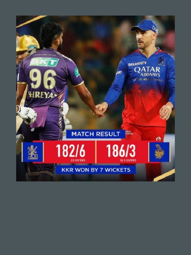 Explosive Hugs, Missed Chances, and Winning Hits: KKR Triumphs Over RCB in IPL Clash