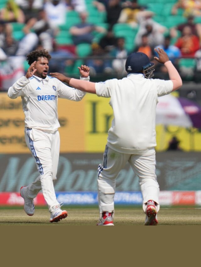 Dominant India Takes Commanding Lead in Dharamsala Test