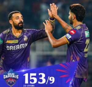 Kolkata Knight Riders Secure Convincing Win Over Delhi Capitals in IPL Thriller