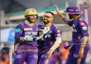 Kolkata Knight Riders clinch their first IPL victory over Lucknow Super Giants.