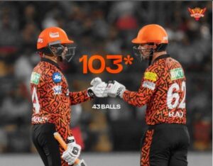Sun Risers Hyderabad Clinches Thrilling Victory in High-Scoring IPL Clash