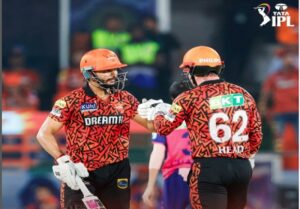 unrisers Hyderabad clinched a thrilling victory over Rajasthan Royals in a nail-biting IPL encounter.