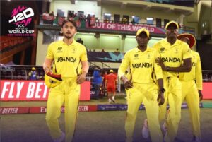 Afghanistan clinches second-largest T20 World Cup win against Uganda.