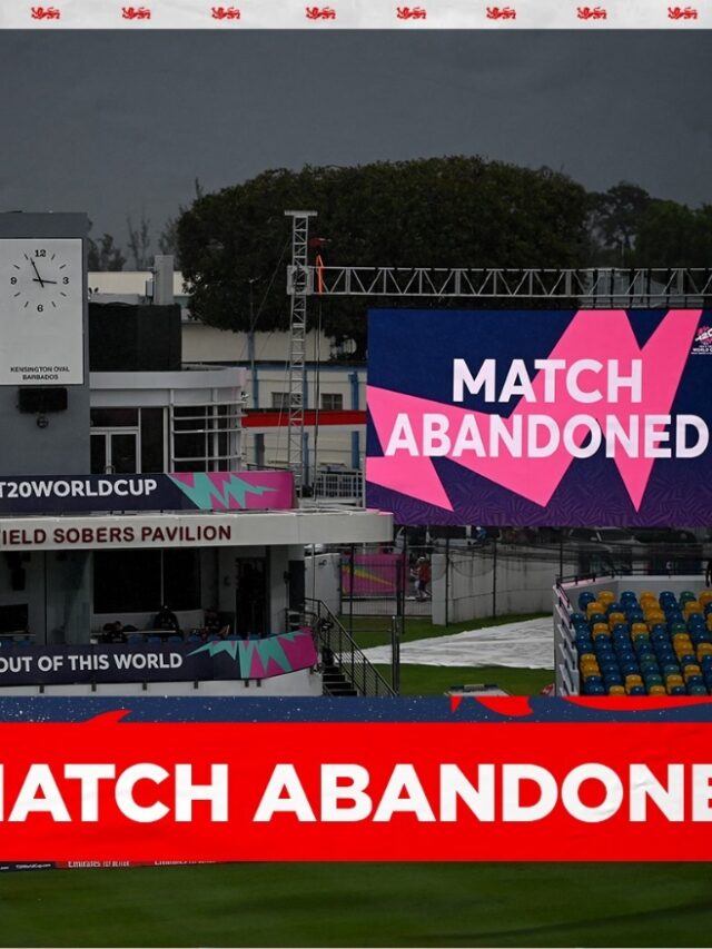 Rain Washed out England vs Scotland T20 clash in World Cup showdown.