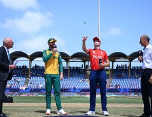 South Africa defeated England by 7 runs In a nail-biting T20 World Cup match.