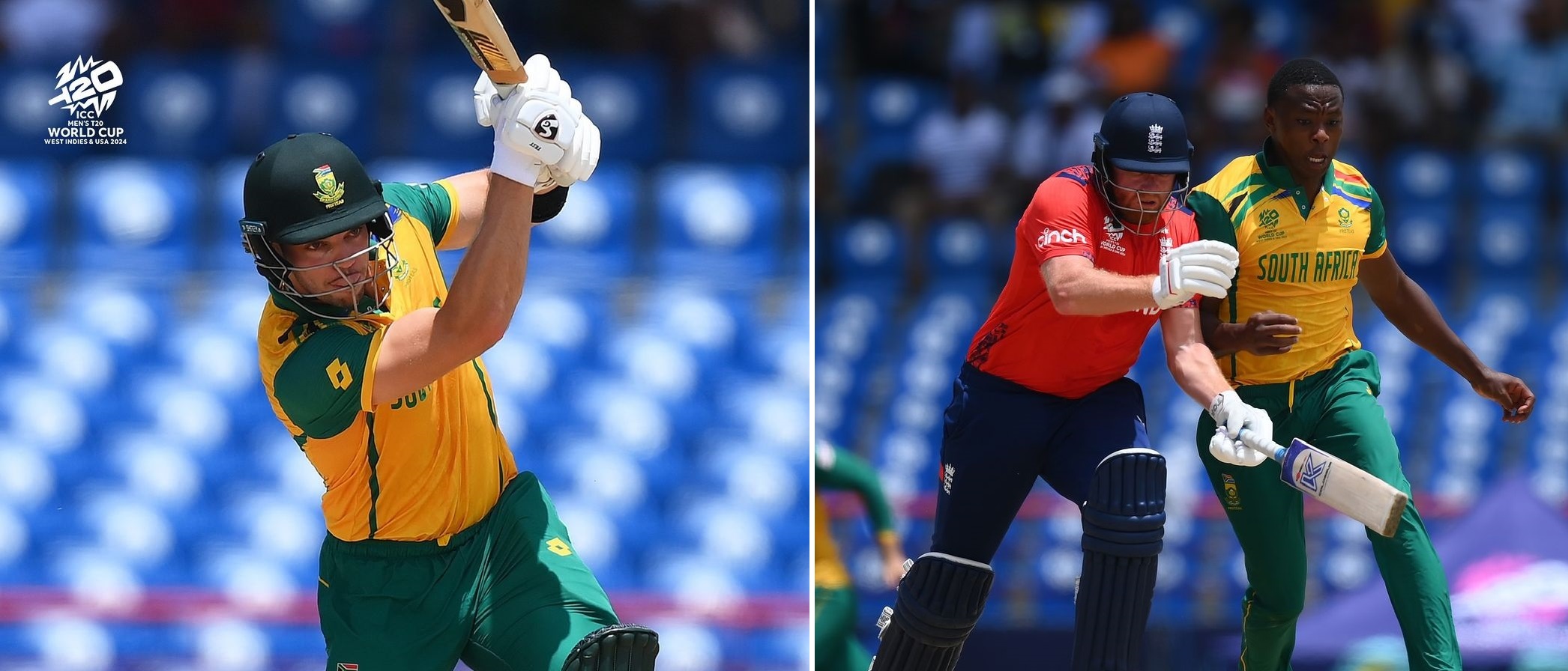 South Africa defeated England by 7 runs In a nail-biting T20 World Cup match.