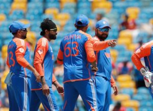 India's Team triumphs over Afghanistan in a dominant Super-8 clash at Bridgetown's Kensington Oval.