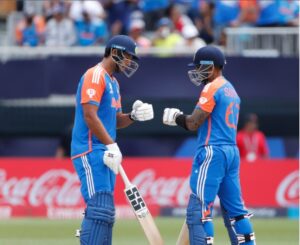 India storms into T20 World Cup Super 8s with dominant win over USA