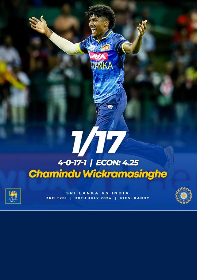India Wins T20 Series 3-0: A thrilling finale in Pallekele ends with India clinching a clean sweep.
