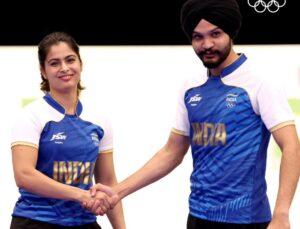 Manu Bhaker and Sarabjot Singh Secure Bronze in Pistol Mixed Event: A Historic Achievement for Indian Shooting