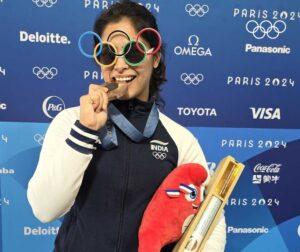 Manu Bhaker and Sarabjot Singh Secure Bronze in Pistol Mixed Event: A Historic Achievement for Indian Shooting