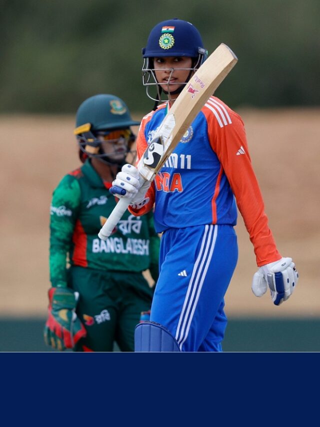 India beats Bangladesh by 10 wickets to secure a place in the Women’s Asia Cup final.