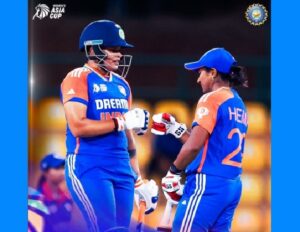 Indian women's team reached the semi-finals of Asia Cup: defeated Nepal by 82 runs