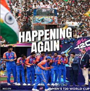 India prepares a grand welcome for the victorious T20 World Cup team.