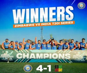 ndia Clinches T20I Series Against Zimbabwe: Moments and Milestones