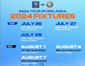 India-Sri Lanka Series Set to Thrill Fans with New Leadership and Exciting Matches