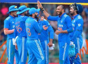 The 1st ODI between India and Sri Lanka ended in a thrilling tie.