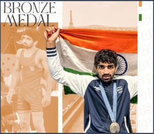 Aman Sehrawat: India’s Youngest Olympic Medalist Inspires with Paris Triumph