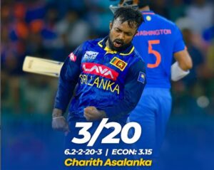 Jeffrey Vandersay's Spell Shocks India in Second ODI