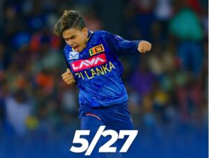 Sri Lanka Stuns India with a Historic 110-Run Victory in Third ODI