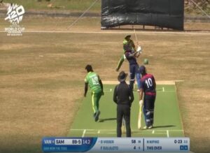New T20 Record: Darius Visser Hits 6 Sixes in an Over, Scores 39 Runs