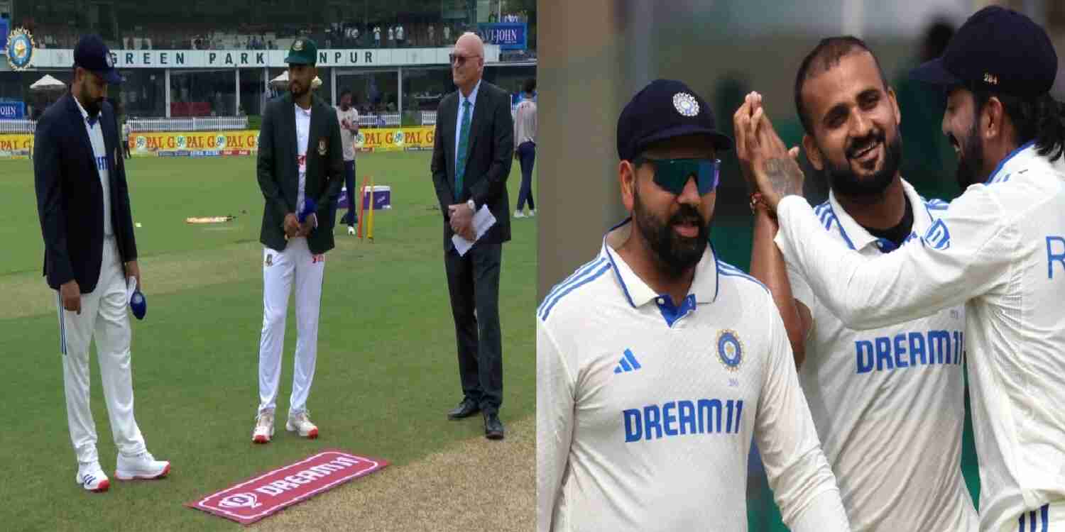 India vs Bangladesh: Day One of the Second Test in Kanpur