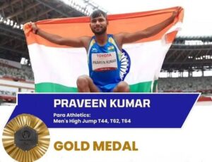 Praveen Kumar Wins Gold in High Jump