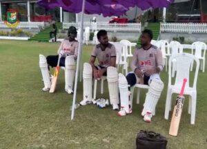 Bangladesh cricket team practicing in Green Park Kanpur